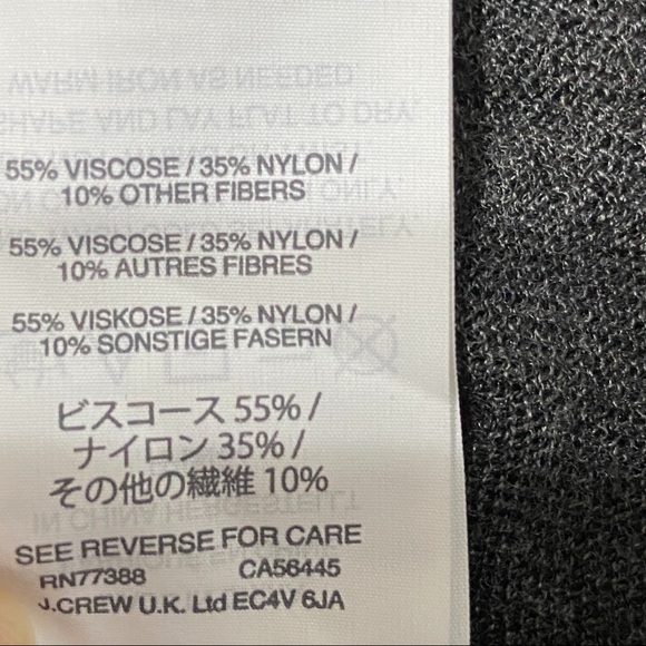 Madewell Modern Tye Front Lightweight Sweater Gray - Picture 6 of 6